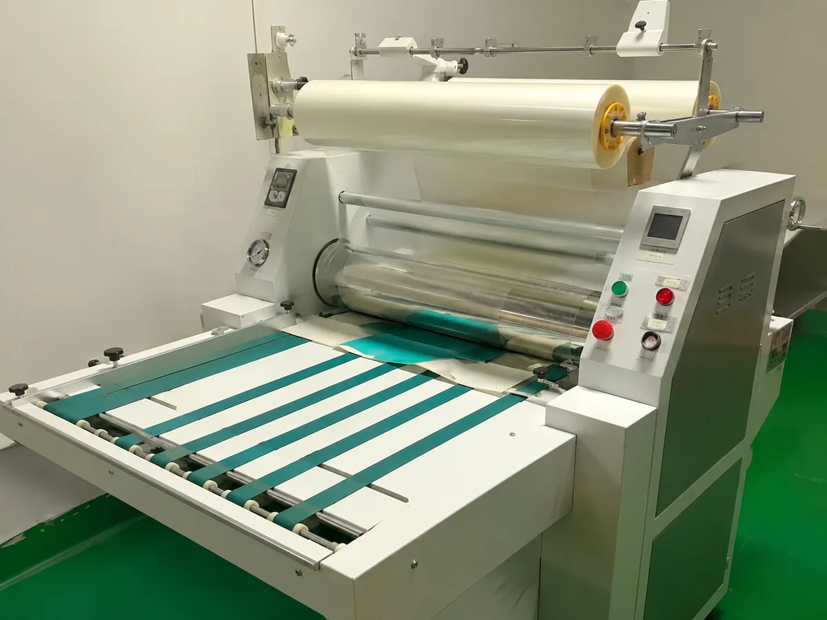Film Lamination Machine at Crown Win, Dongguan