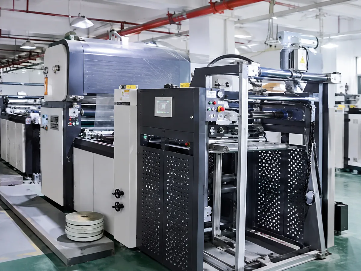 Automatic Spot Uv Machine at Crown Win, Dongguan
