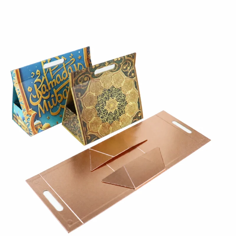 Triangle Folding Gift Box for Nail Polish and Makeup