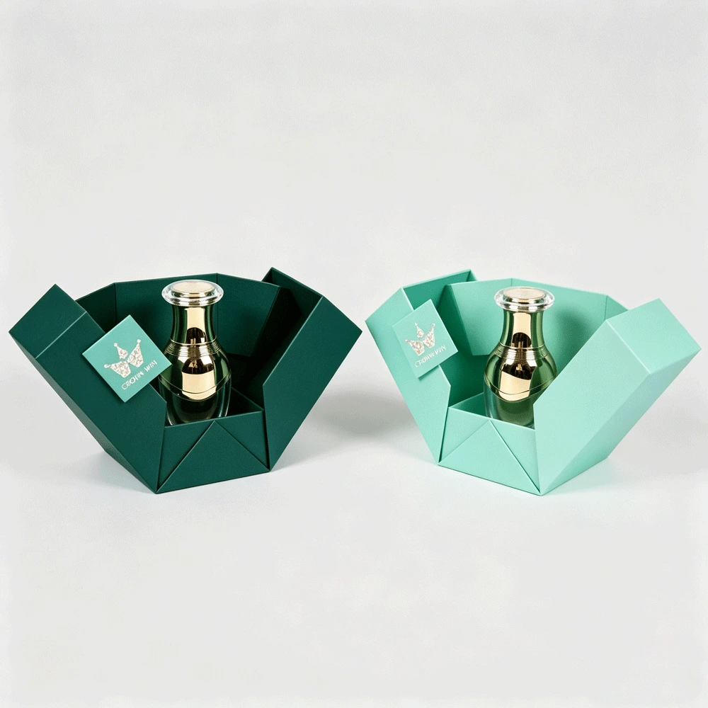 Double-Door Luxury Perfume and Cosmetic Box