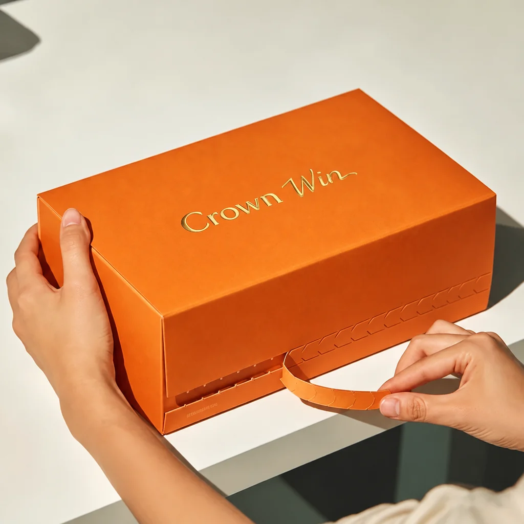Printed Skincare Mailer Box with Tear Strip