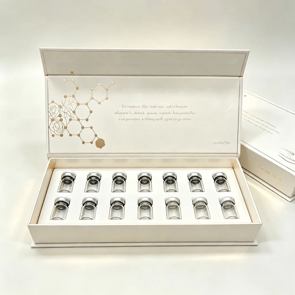 Embossed Magnetic Skincare Box with Sponge Lining