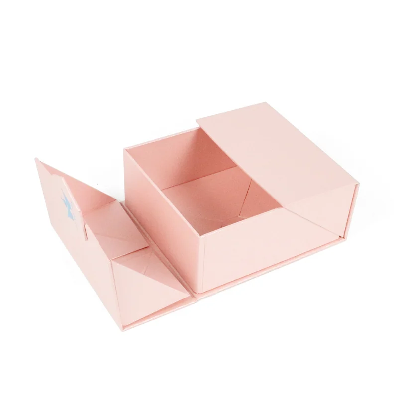 Pink Magnetic Double-Door Box