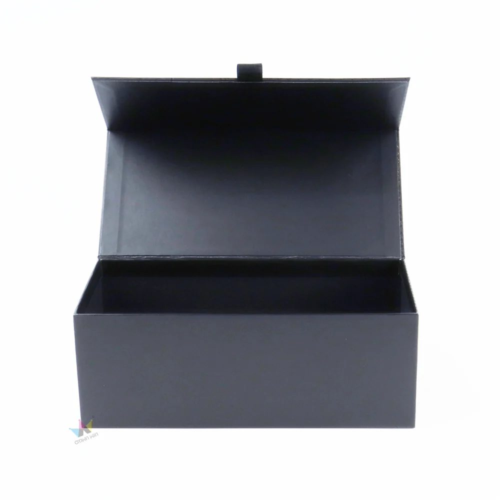Deep Black Magnetic Lid Rigid Gift Box