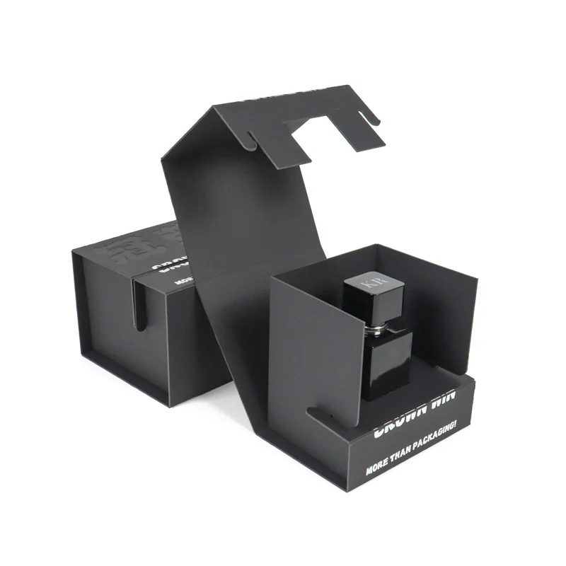 Black Glue-Free Folding Perfume Box